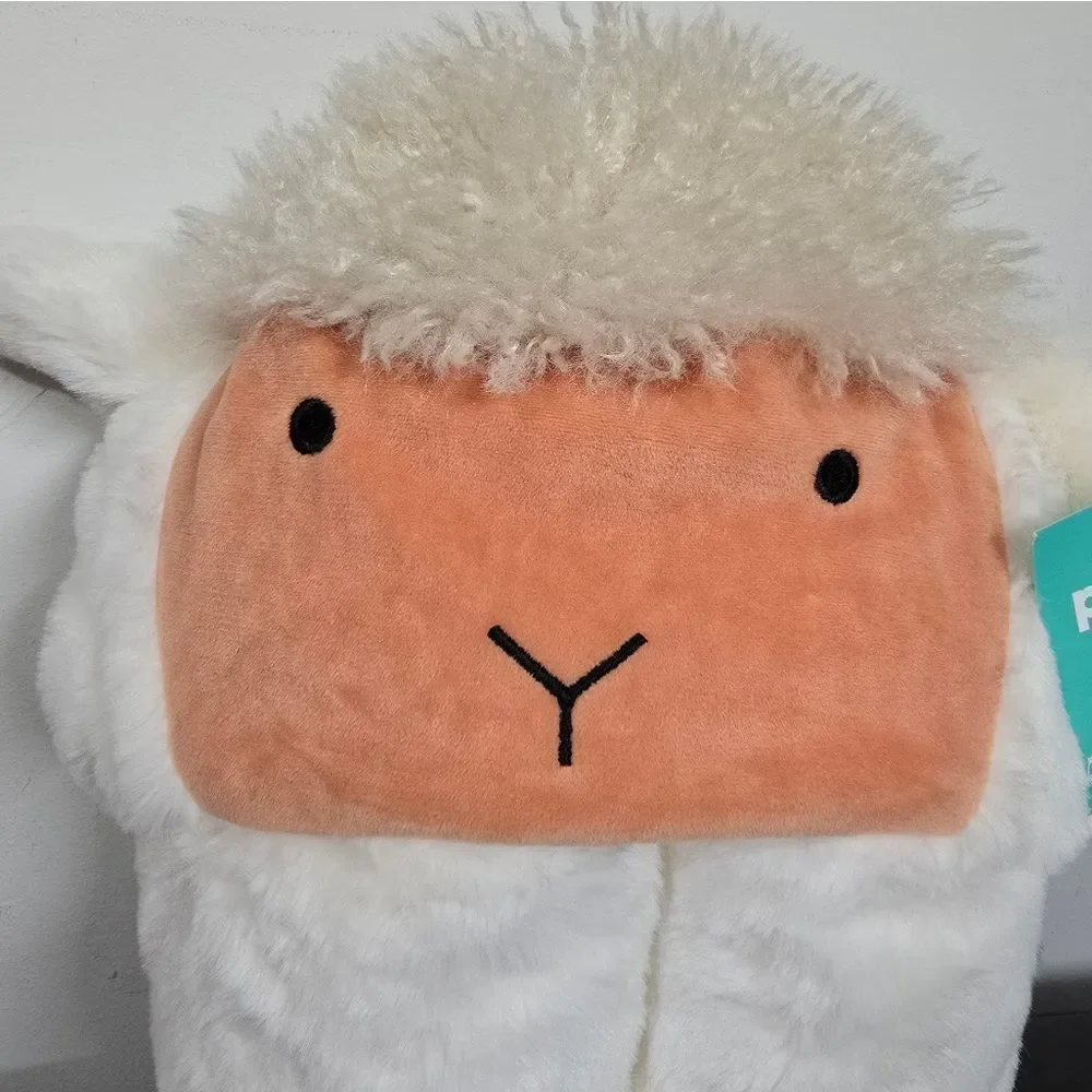 Nwt Pillowfort Kid's Boy Girl Easter/ Christmas Sheep Hooded Blanket One Size